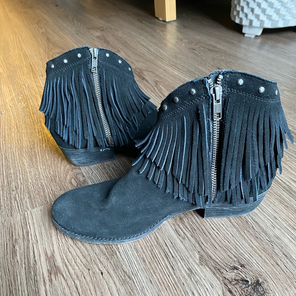 Minnetonka Fringe Booties